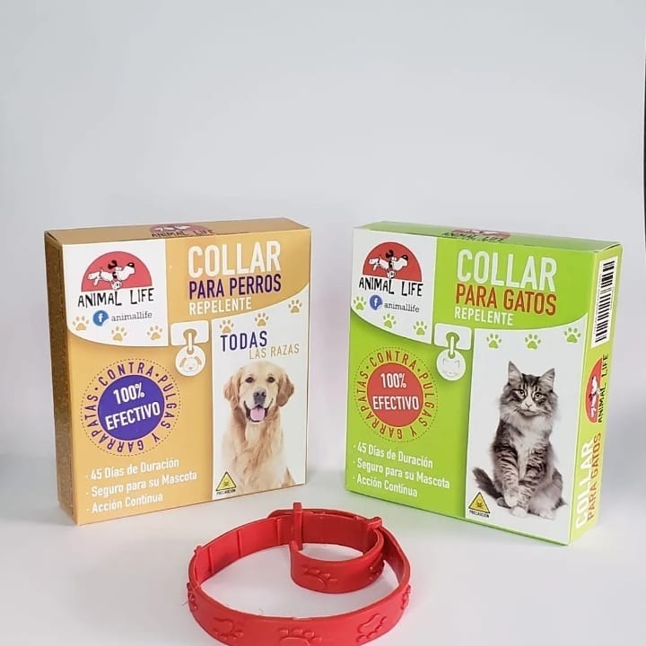 COLLAR ANTI PULGAS PARA PERROS Y GATOS