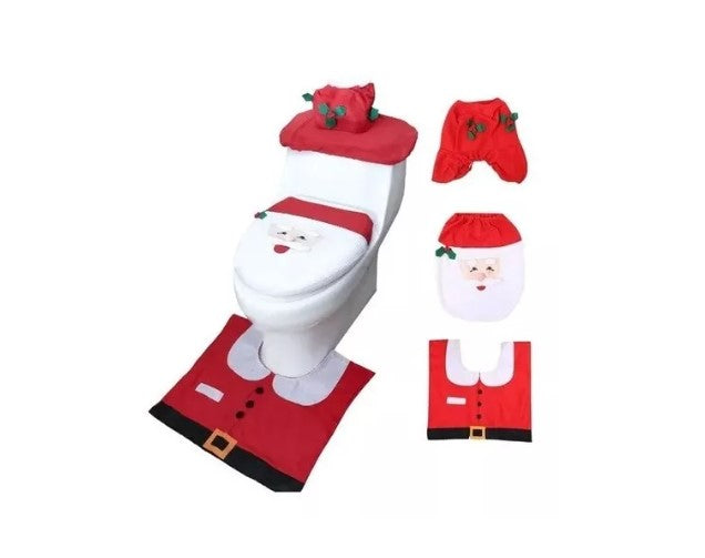 Set de Baño Decoración Cosas De Navidad