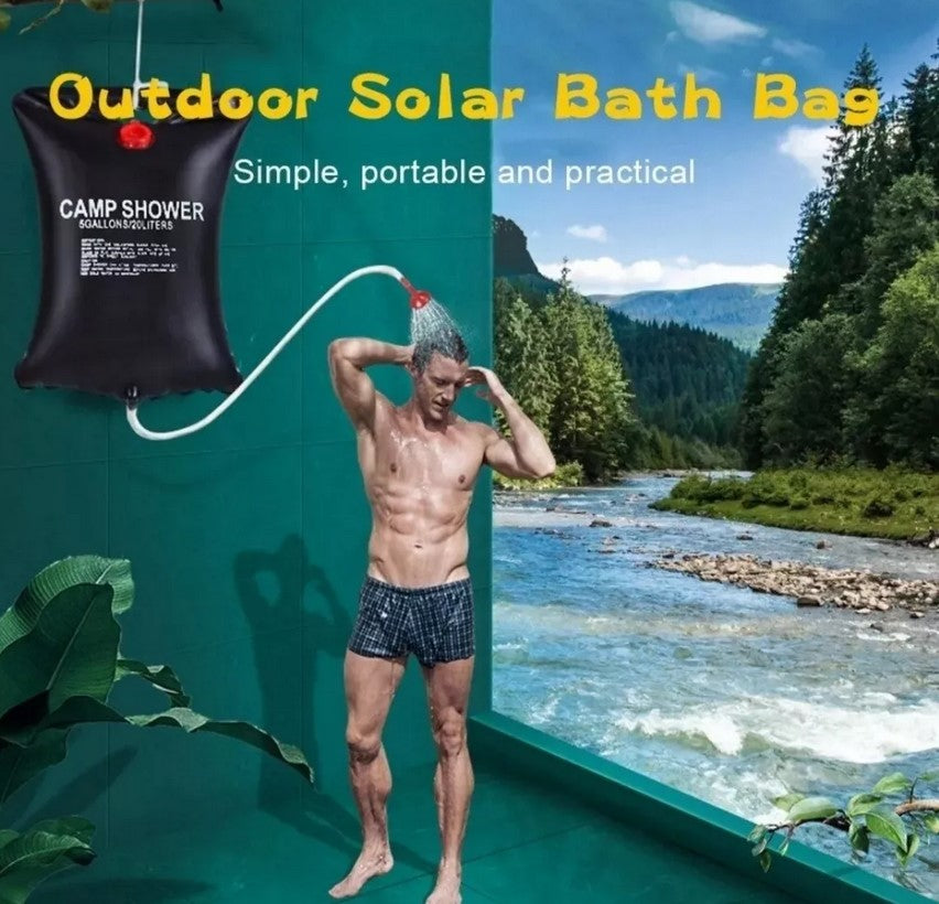 Ducha Portátil Solar Camping Playa 20 L