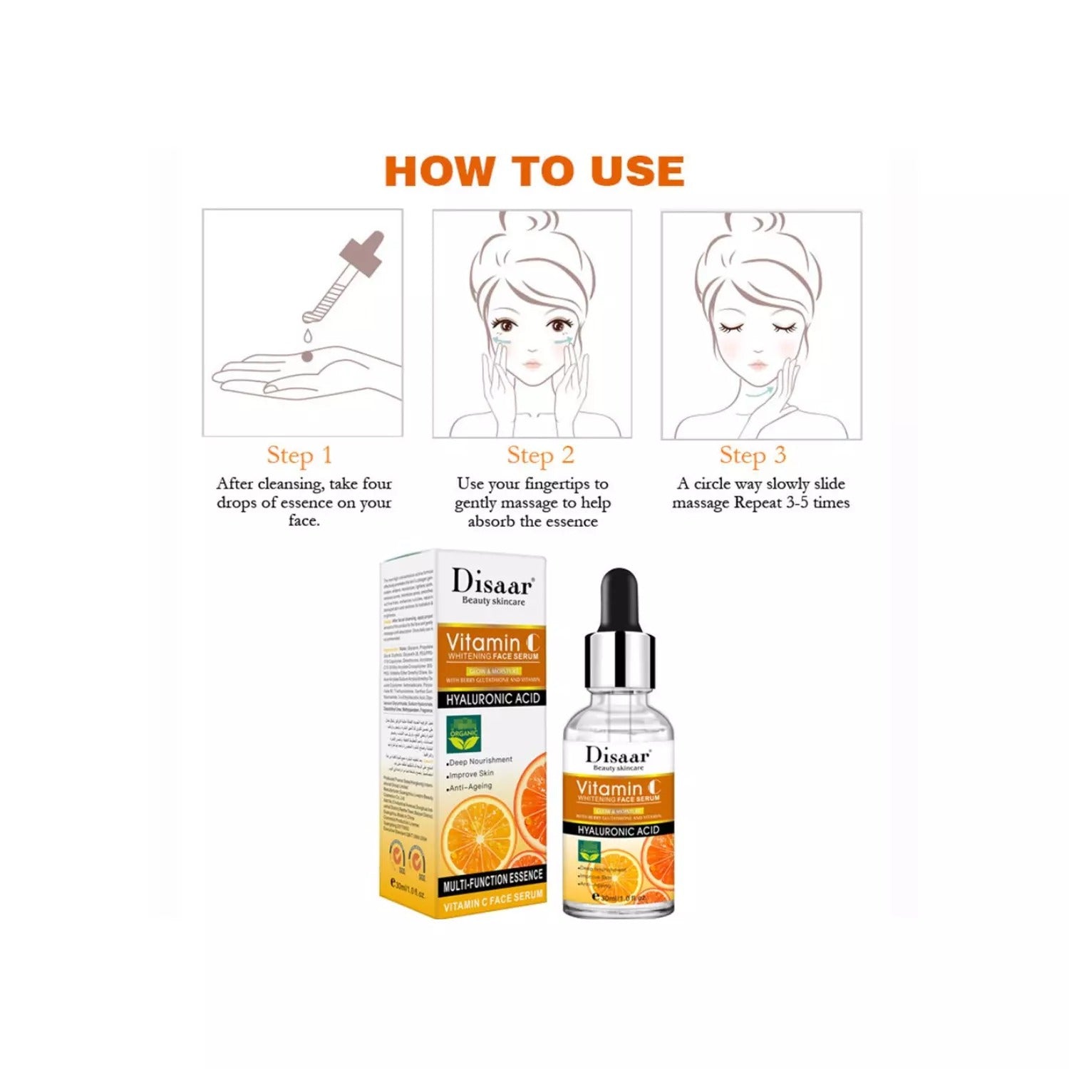 Serum Vitamina C Ácido Hialuronico