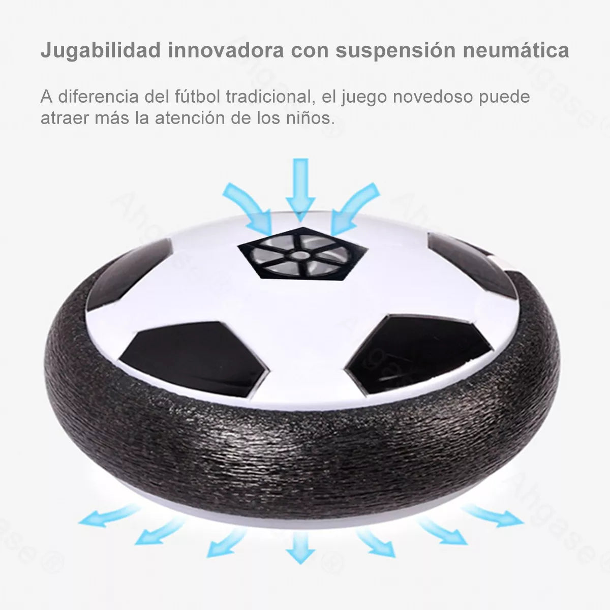 Pelota Plana De Fútbol Flotante Led